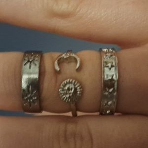 Astrology ring set